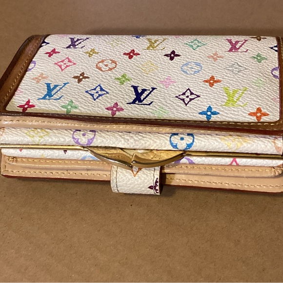 Louis Vuitton Multiple Colors Kisslock Bifold Wallet - Picture 4 of 6